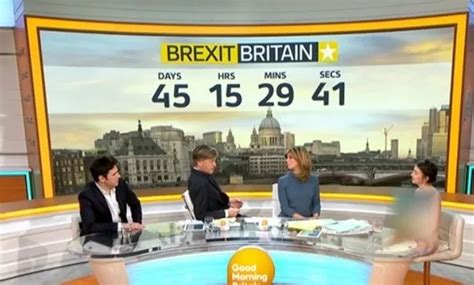 Good Morning Britain Viewers Shocked By Naked Anti Brexit Campaigner Coventrylive