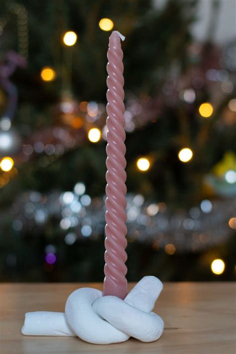 Diy Kerst Knoop Kandelaar Bij Boef Mop