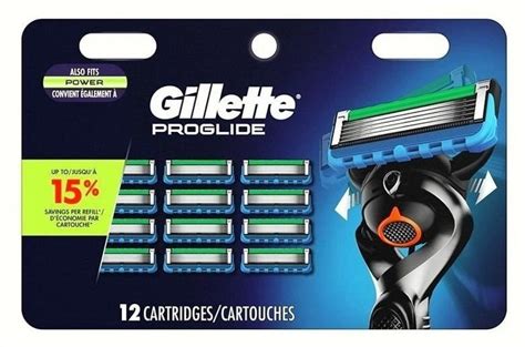 Змінні картриджі для гоління чоловічі Gillette Proglide Power Планшет ...