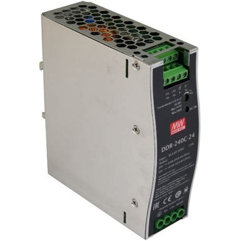 DIN Rail DC/DC Çevirici 33.6~67.2 VDC - 24VDC 240W 10A # DDR-240C-24