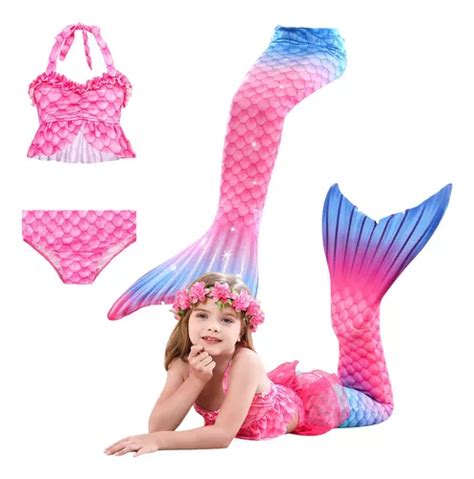 Traje Ba O Sirena Ba Ador Ni A Ropa Bikini Fiest Dise O Cola Mercadolibre