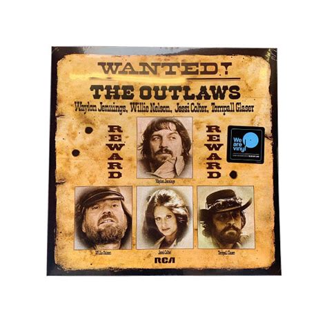 Wanted The Outlaws Vinyl Lp Waylon Jennings Merch Co
