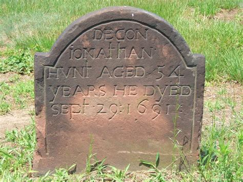 Deacon Jonathan Hunt 1637 1691 Find A Grave Memorial