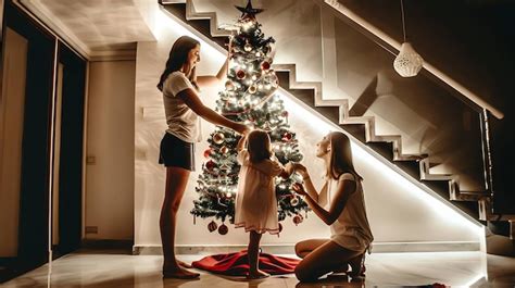 christmas tree  family pictures