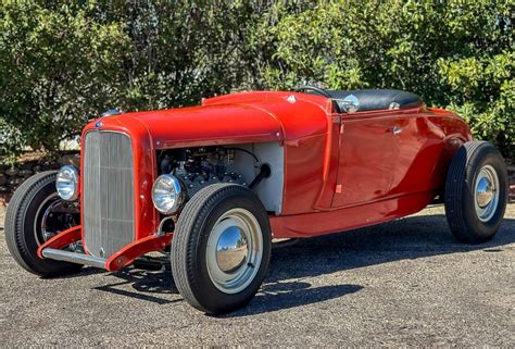 A S Survivor A Red Ford Model A Roadster Hot Rod