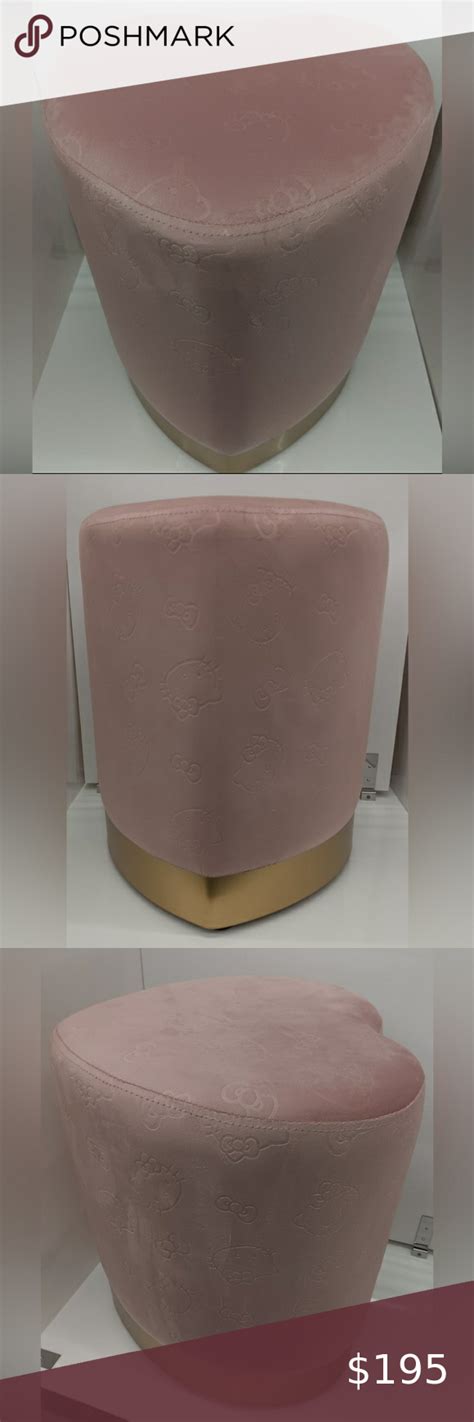 Hello Kitty Vanity Heart Ottoman Hello Kitty Heart For Kids Kitty