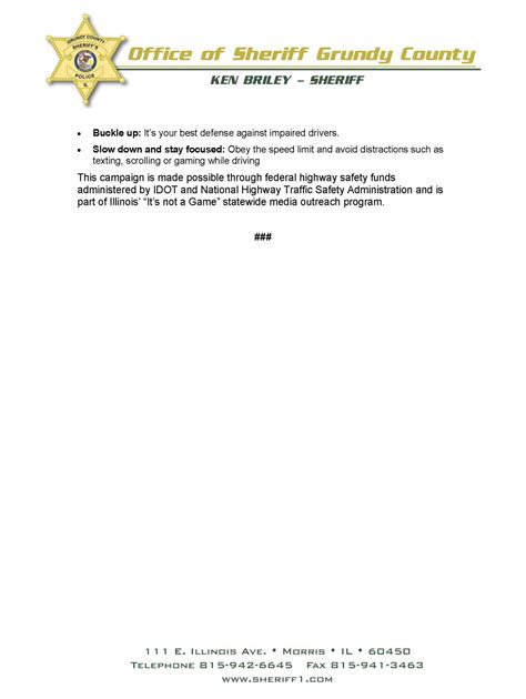 Grundy County Sheriff's... - Grundy County Sheriff's Office