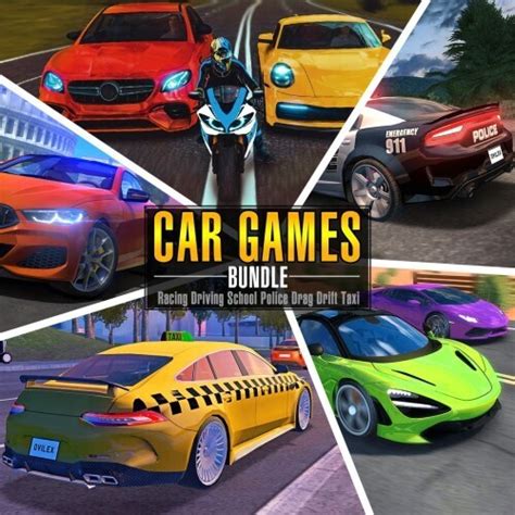 Car Games Bundle - Racing Driving School Police Drag Drift Taxi | Deku ...