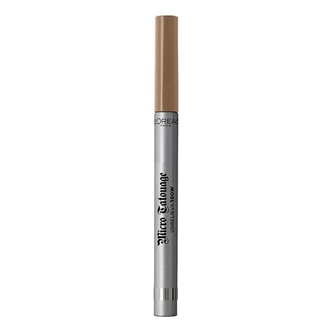 Eyebrow liner unbelievabrow l oréal paris micro tatouage shade blonde Artofit