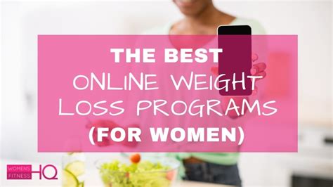 The Best Online Weight Loss Programs For Women