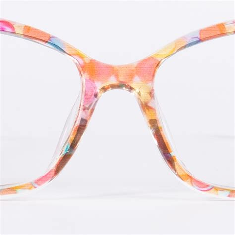 Rainbow Cat Eye Multicolor Bubble Full Frame Tr90 Eyeglasses Glassesshop