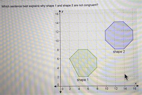 Solved Which Sentence Best Explains Why Shape And Shape Algebra