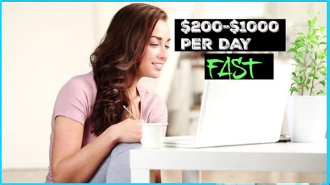 How To Make 200 1000 Per Day Using This Easy Method Youtube