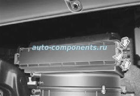Замена салонного фильтра Киа Рио 4 | Auto-Components.Ru