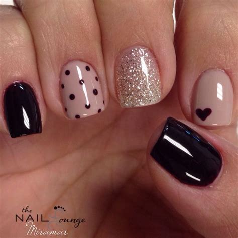 The Nail Lounge Miramar Heart Nail Art Design Discover And Share Your