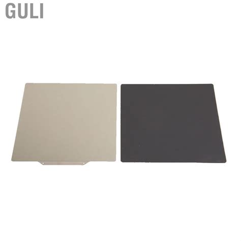 Guli Hot X Mm PEI Sheet Spring Steel D Magnetic Heated Bed Build Plat Shopee Thailand