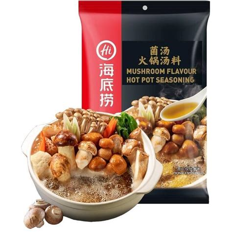 Jual Haidilao Mushroom Flavour Hot Pot Seasoning Bumbu Steamboat Rasa Jamur Gr Shopee