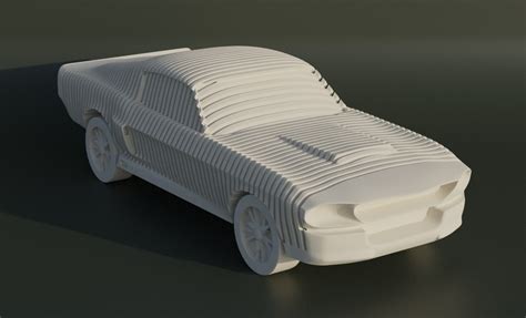 D Printer Model Car