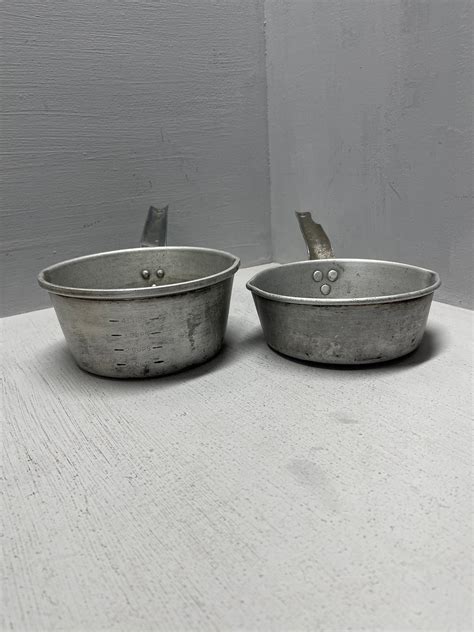 Vintage Wear Ever Aluminum Camping Saucepan Set Etsy