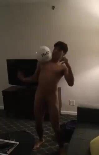 Lad Plays Football Naked Thisvid