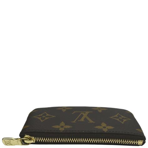 Louis Vuitton Key Coin Pouch Monogram Canvas Brown