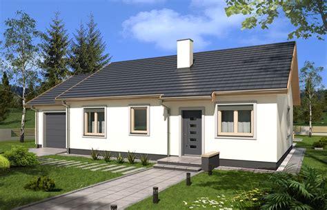 Projekt domu Filip wersja B TRM 317 87 3m²