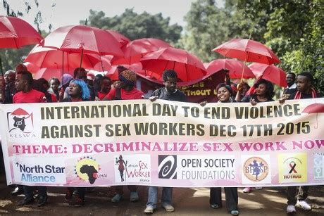 Kenyan Female Sex Worker Plays Inflated Editorial Stock Photo Stock