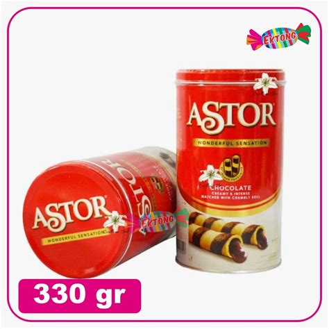 Jual ASTOR WAFER STICK KALENG 330 GR Shopee Indonesia