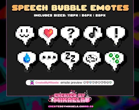 Stardew Valley Speech Bubble Emotes For Twitch Youtube Etsy