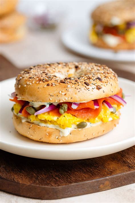 Smoked Salmon Egg Sandwich The Healthful Ideas