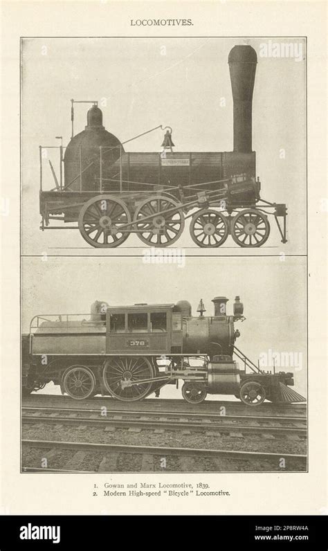Gowan And Marx Locomotive 1839 Modern High Speed Bicycle Locomotive