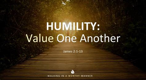 Humility Value One Another — All Saints English