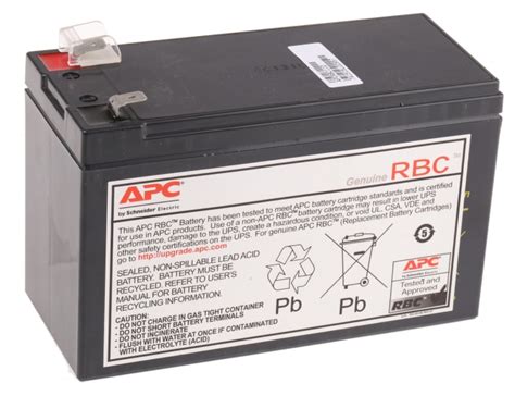APCRBC110 APC | APC UPS Replacement Battery Cartridge, for use with ...