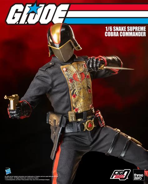 G I Joefigzero Snake Supreme Cobra Commander Threezero Store