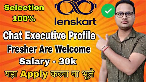 Lenskart Hiring For Blended Chat Process Fresher Can Apply Bpo