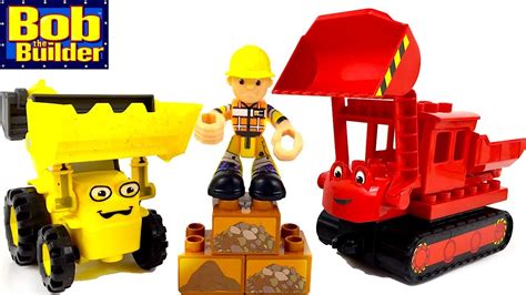 Bob Constructorul Set De Cuburi Il Construim Pe Muck Iar Excavatorul