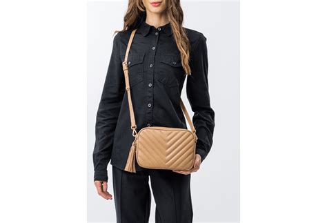 Bolsa Transversal Nude Matelass Campezzo Campezzo