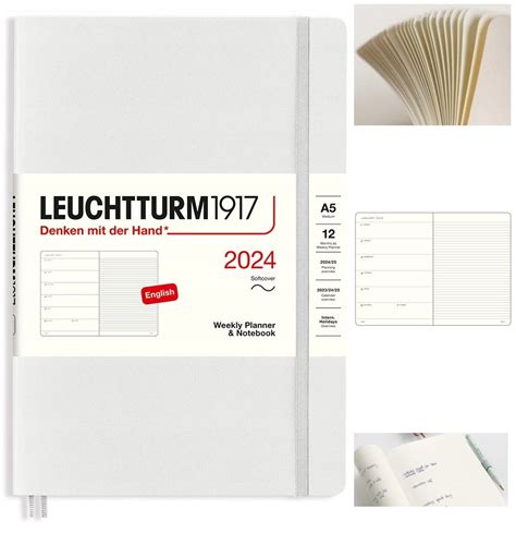 LEUCHTTURM1917 Planer kalendarz książkowy A5 tyg. - Leuchtturm | Sklep