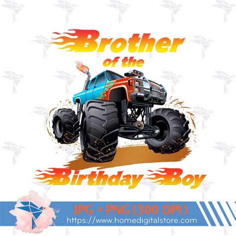 Brother Of The Birthday Boy Hot Wheels PNG