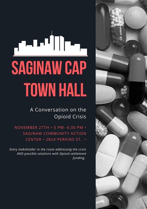 Saginaw CAP hosting town hall on opioid crisis at CAC - mlive.com