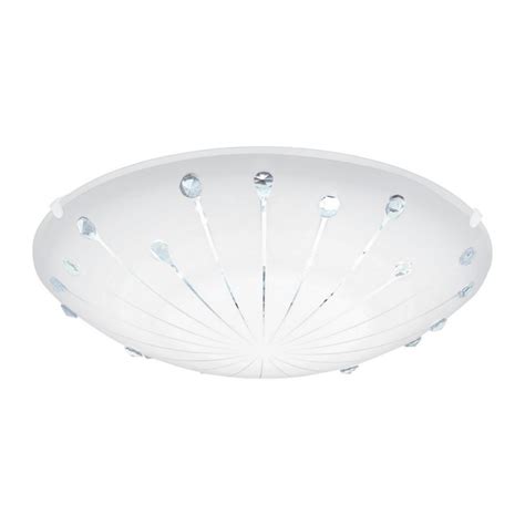 Eglo Margitta 1 Plafón de Techo LED Blanco Luz Cálida 11W 31 5cm