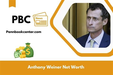 Anthony Weiner Net Worth 2025: Financial Overview And Wealth Breakdown