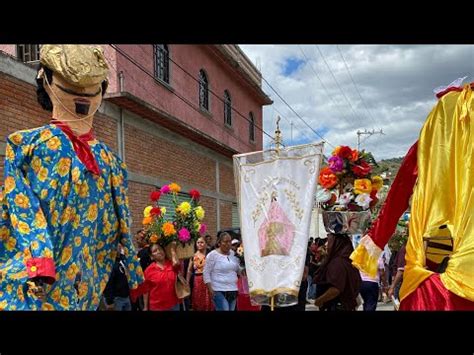 Calenda En Honor A La Virgen De Juquila En La Localidad De San