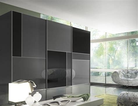 Раздвижная шкаф Мондриана шаблон серо-черный Эксклюзивный дизайн ...