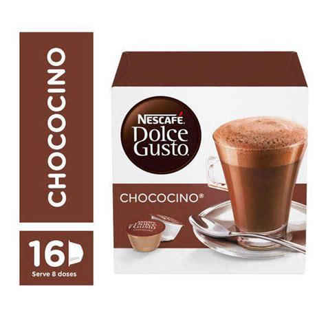 Chococino Dolce Gusto 16 Cápsulas NESCAFÉ 256g - Cápsula de Chocolate ...