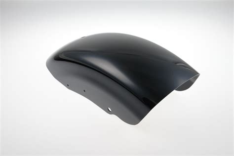 Cult Werk Original Style Rear Fender In Gloss Black Finish For Harley