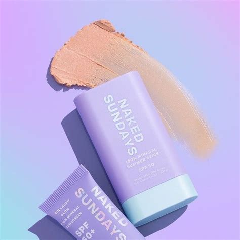 NAKED SUNDAYS Glowy SPF On Instagram Spf Body Exfoliator Spf Sunscreen