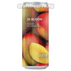 Пиво In Bloom - Бакунин (0,33л). Купить пиво в СПб - craftbeer78.ru