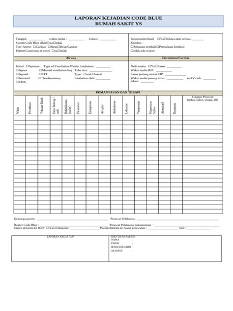 Laporankejadiancodeblue Pdf