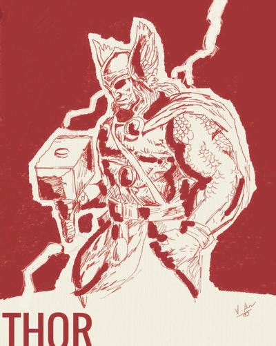 Thor By Twofivezero On Deviantart